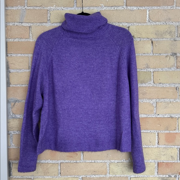 New John + Jenn Purple Turtleneck Sweater - Picture 4 of 4